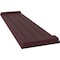 Ekena Millwork Americraft 4-Board Exterior Wood Joined Board-n-Batten Shutters w/ End Batten, ARW103BB414X38WRH, PR ARW103BB414X38WRH - alternate 5